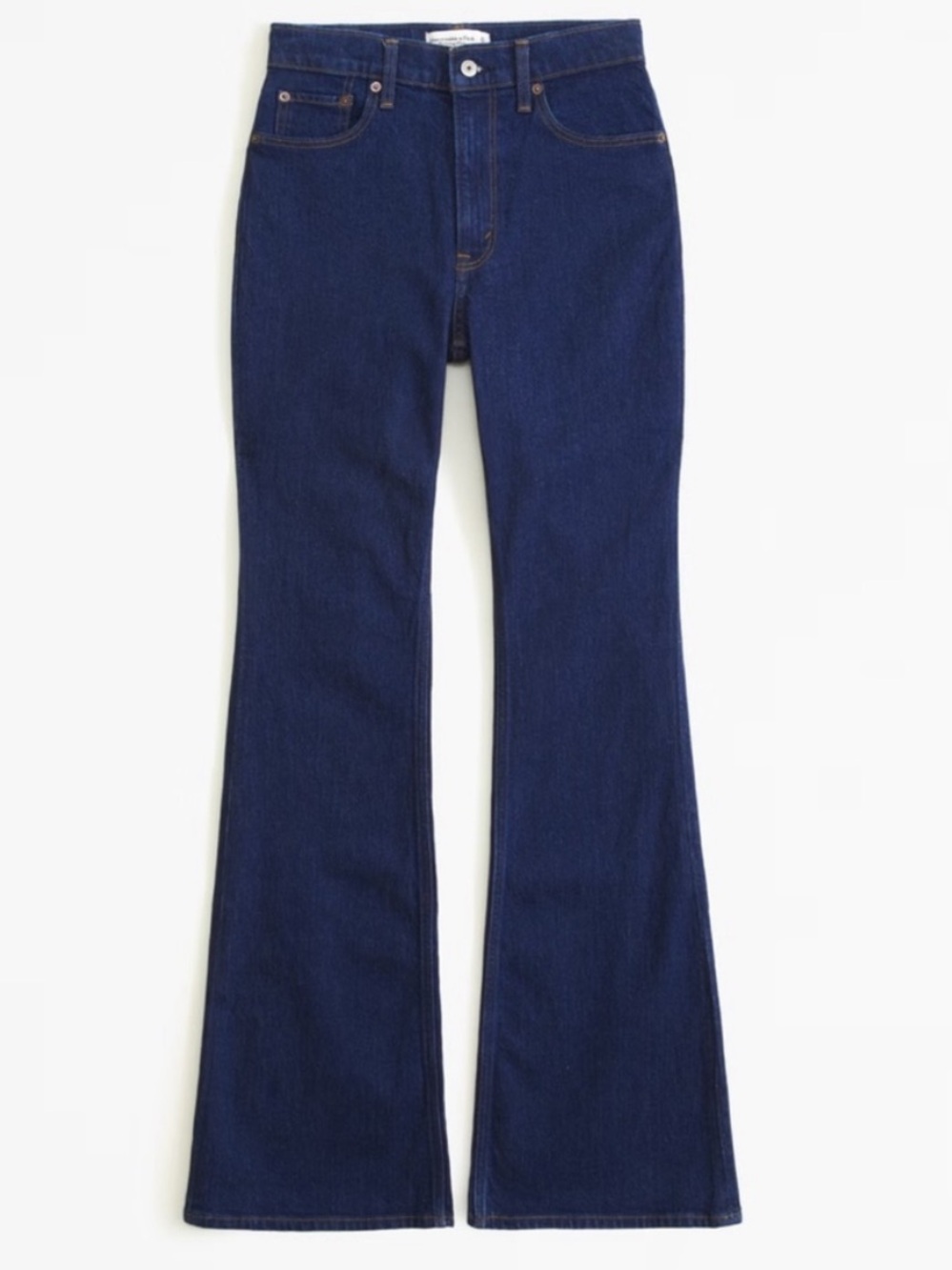 Abercrombie & Fitch Super Dark High Rise Vintage Flare Jeans